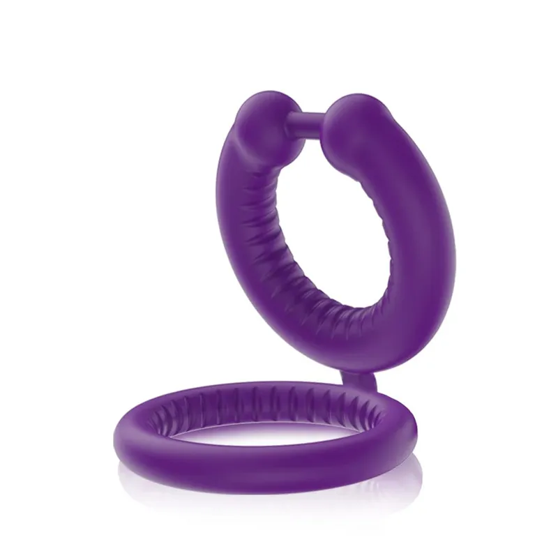 Cock Ring Reusable Silicone Penis Ring Delayed Ejaculation Penis Enlargement Dick Enlarger Semen Semen Lock Ring Sex Toy Men