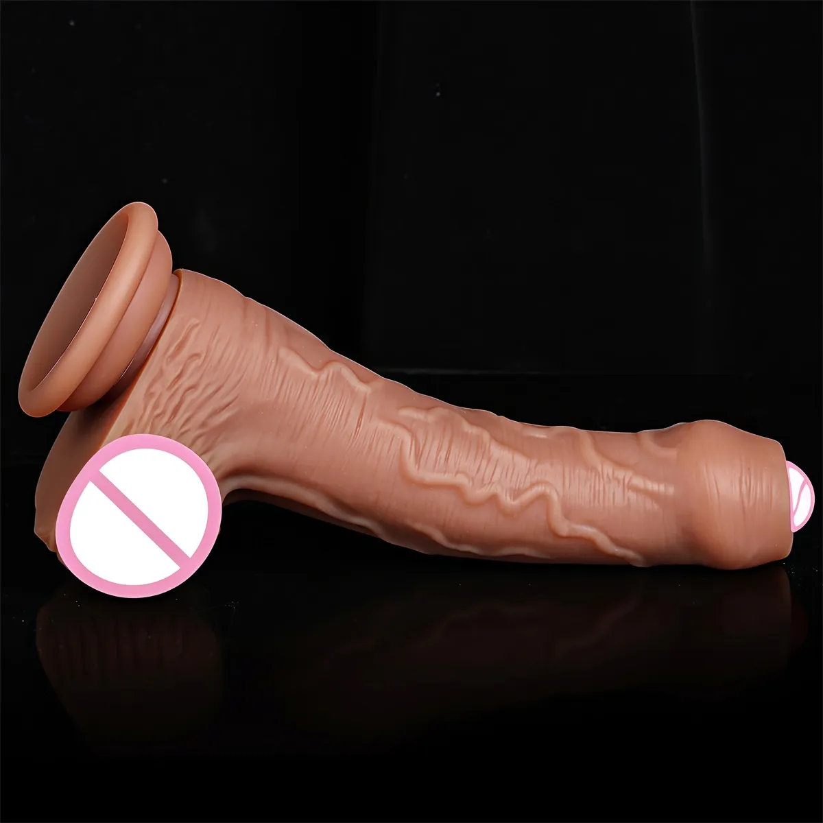 Pas cher doux bite réaliste Strapon gros gode peau sentir petit pénis Double Silicone ventouse bite Gay Anal jouets sexuels hommes femmes
