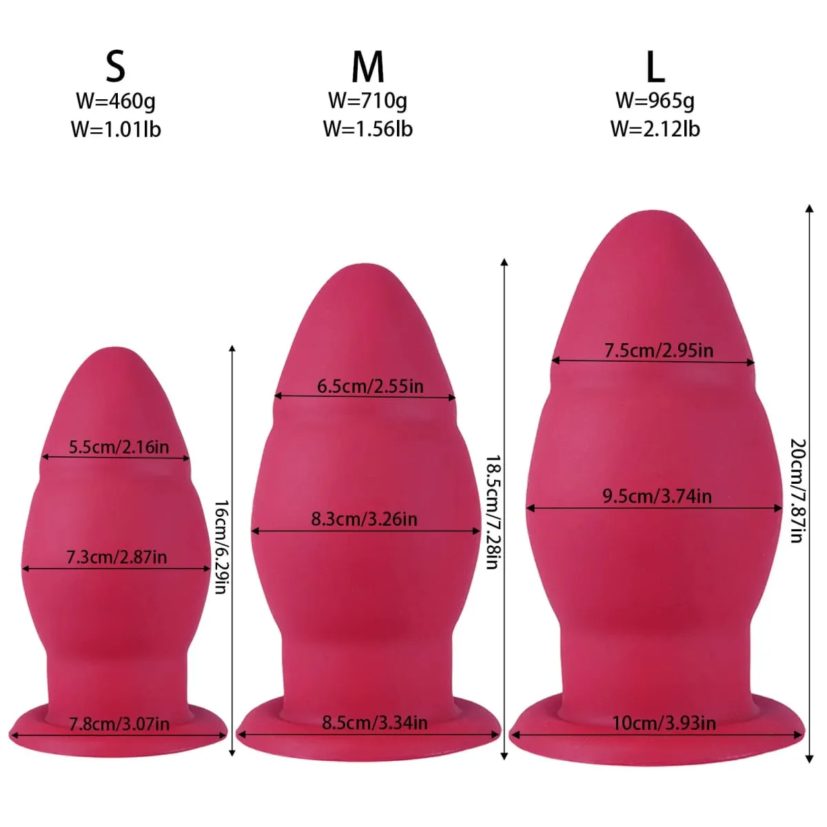 Big Silicone Anal Plug Oversize Dragon Egg Anal Expansion Butt Plug Masturbator Male and Female Erotic Sex Toys