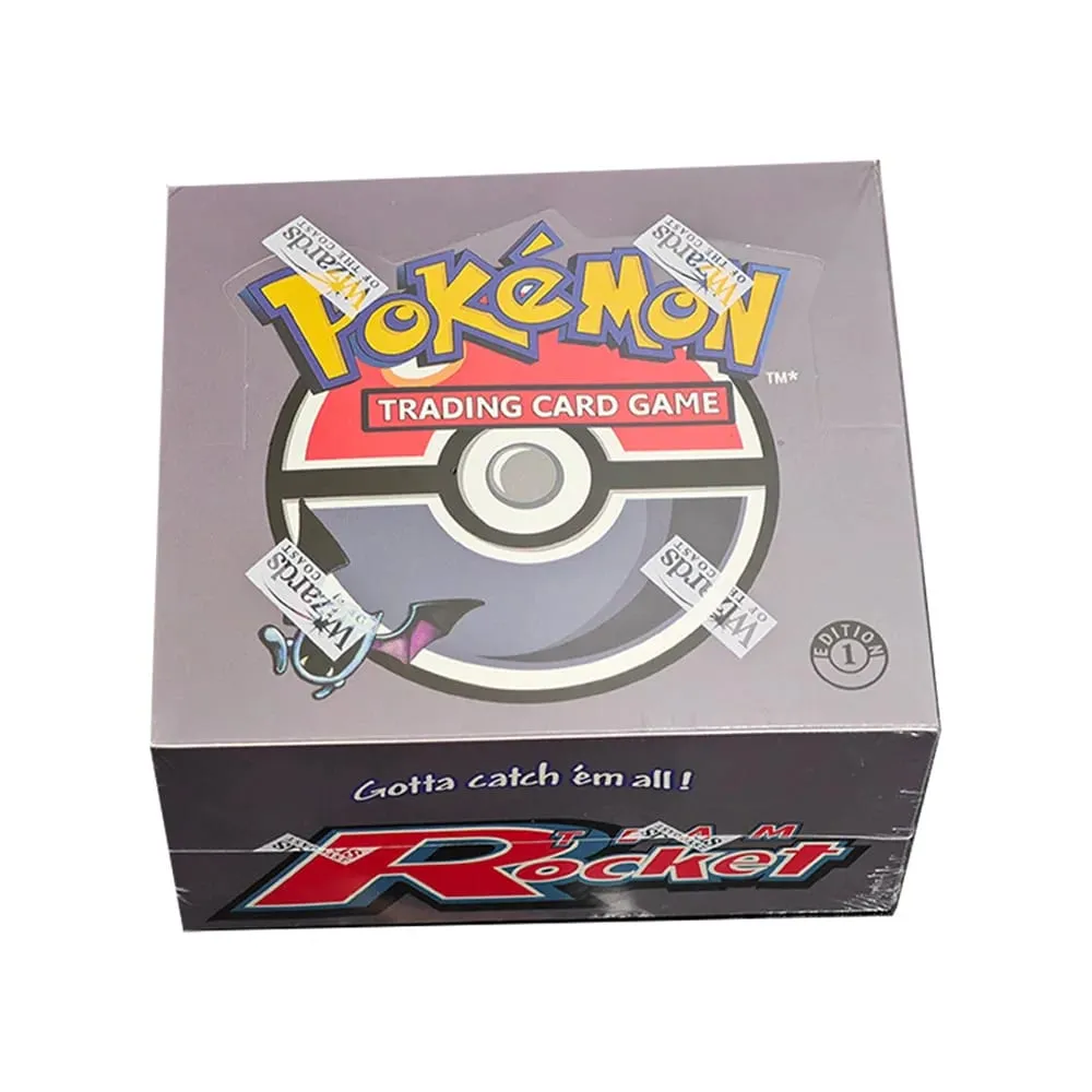 Pokemon EX Team Rocket Returns Booster Box PTCG Cards board game Collection Anime Booster Pack Blind Cards PKM Toy Gifts