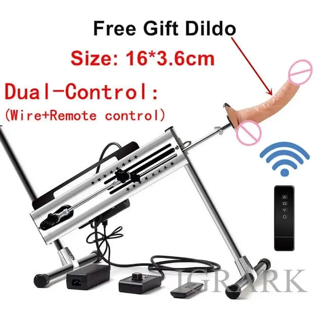 Powerful Sex Machine Vibrator With Dildo Attachments Automatic Speed Adjustable Masturbation Machines Erotic Toys for Women Men