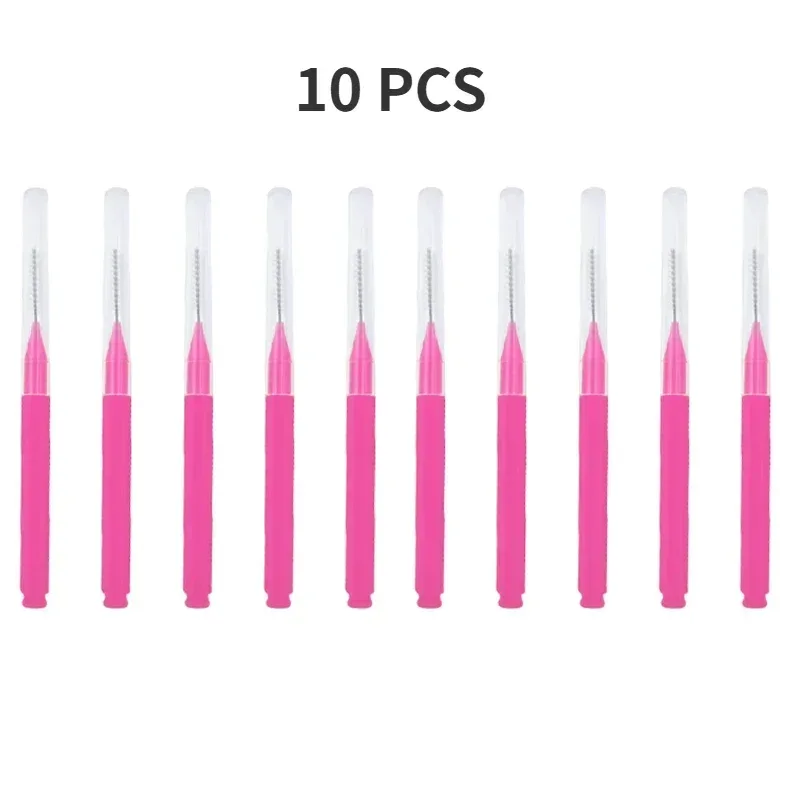5-50PS Portable Mini Eyebrow Brushes Disposable Eyelash Brow Lifting Brush Applicators Lash Extension Comb Beauty Makeup Tools