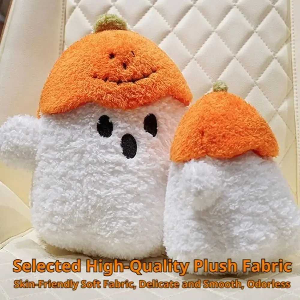 Huggable Ghost Decorative Cushion Hug Pillow Fabric PP Cotton Filling Pumpkin Pillow Halloween Pillow For Desk
