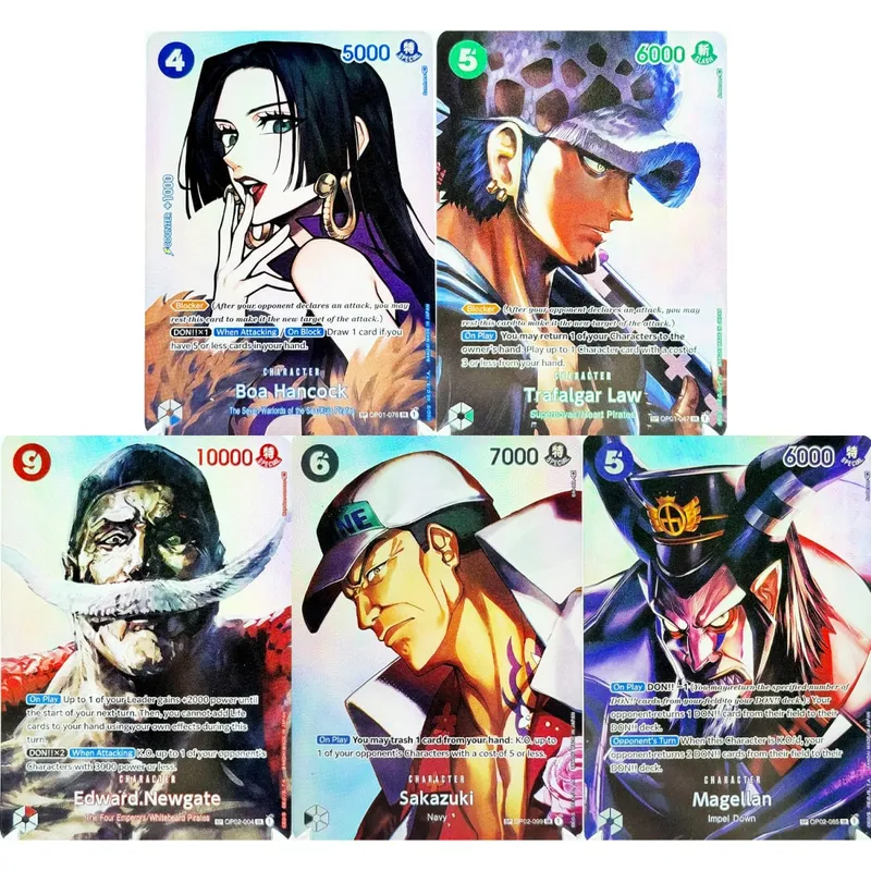 Full Set One Piece Card Game SP Rare Card Complete Collection High Quality DIY Replica Anime Foil Proxy Card [English/Japanese]