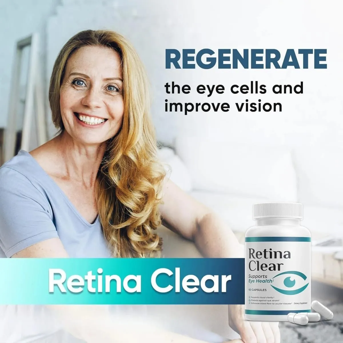 Vision Supplement – Eye Health Formula with Lutein Zeaxanthin Quercetin & Vitamin Supports Visual Clarity Eye Fatigue Relief