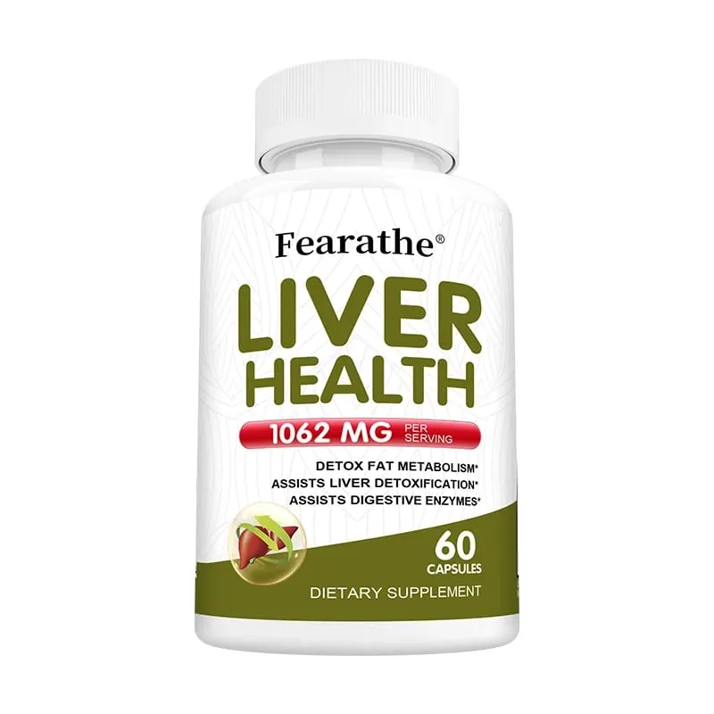 Liver Detox Advanced Detox & Cleansing Formula Supports Health Liver Function with Milk Thistle and Dandelion Non-GMO