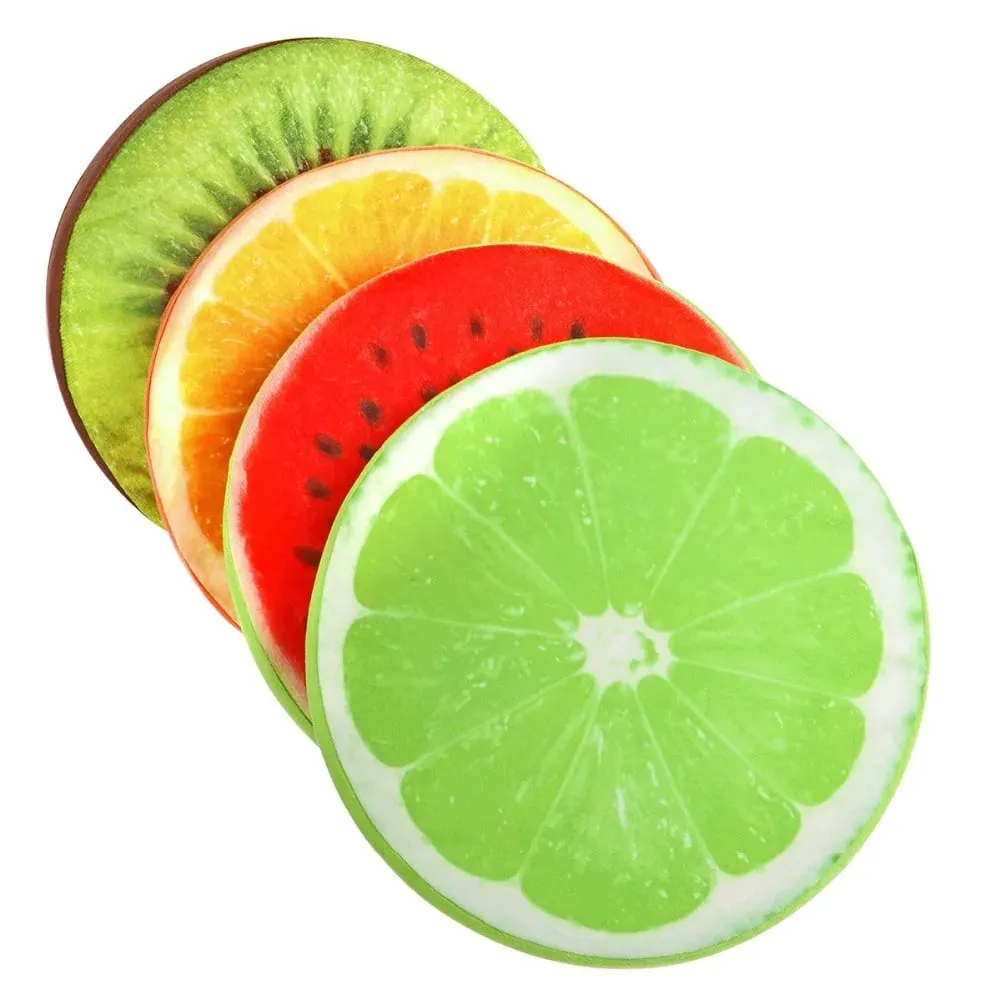 Soft Kindergarten Garden Dining Outdoor Sofa Pillow Round Pillow Seat Pads Chair Cushions Fruit Seat Pads