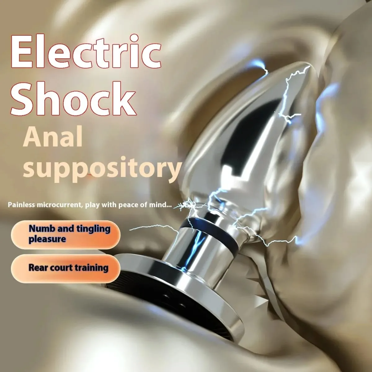 Electroshock Anal Vibrator Microcurrent Stimulation Remote Vibrating Butt Plug Prostate Massager Adult Women Men Anal Sex Toys — image 4