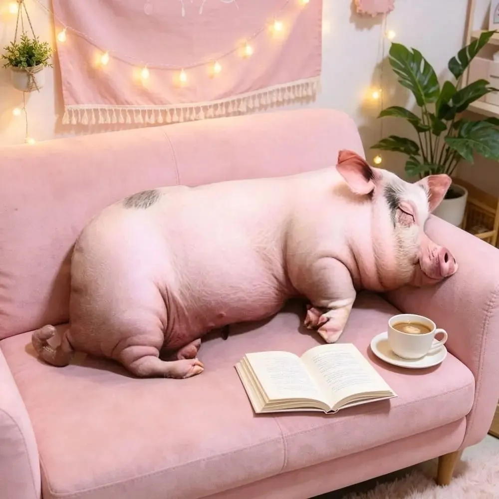 Plush Material Animal Body Pillow 40cm Size PP Cotton Filled Poultry Throw Pillows Cute Design Soft Texture Pig Keychain For Men