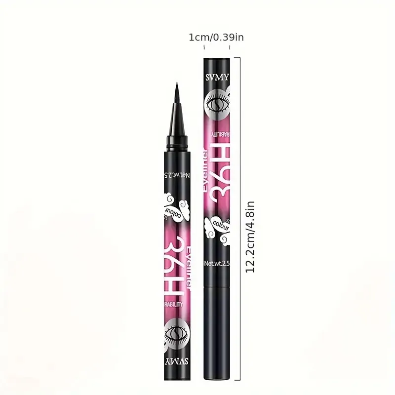 3pcs/5pcs Waterproof Black Eyeliner Pencils-Smudge-Proof Long-Lasting &Beginner-Friendly Eye Makeup