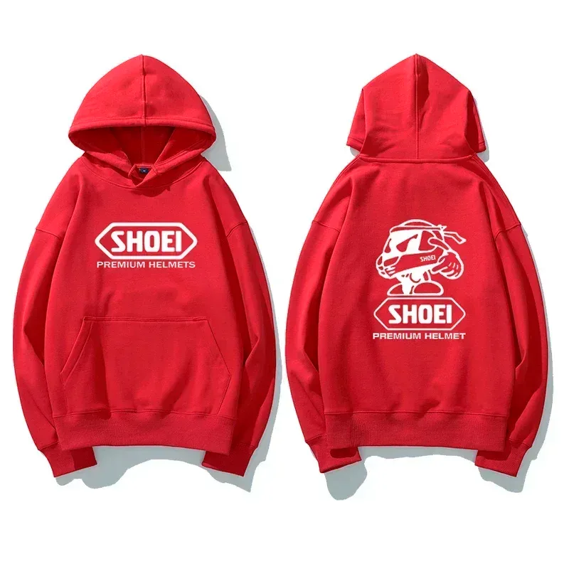 Motorcycle Helmet Theme Graphic Hoodie Unisex Front Back Double Print Biker Drawstring Hooded Sweatshirt Casual Pullover Top — image 10