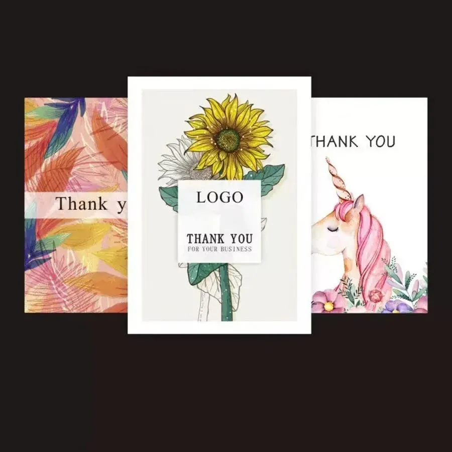 10pcs Customized Premium Business Cards High Quality Printed Invitation Cards Greeting Cards Postcards Personalized Gifts