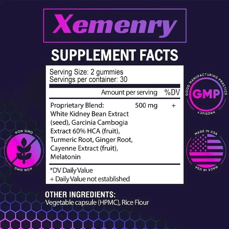 Nighttime Metabolism Gummies - Tone Up Capsules for Bloating & Metabolism Appetite Suppressant