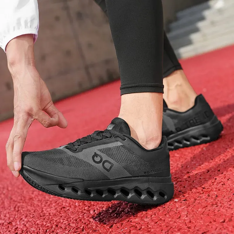 Men Sports Running Shoes Marathon Air Cushion Breathable Lightweight Comfortable Women Outdoor Athletic Sneakers Jogging Tenis