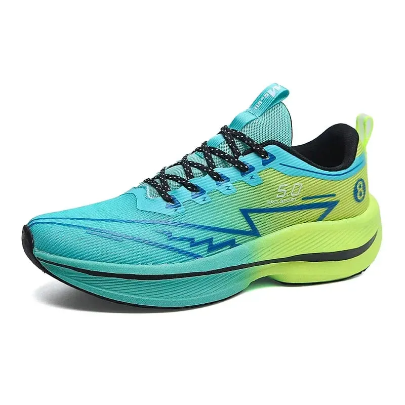 New Men's Carbon Plate Running Shoes Soft Cushion Shock Absorbing Sports Shoes Unisex Sneakers Light Anti-Slip Training Shoes — image 9
