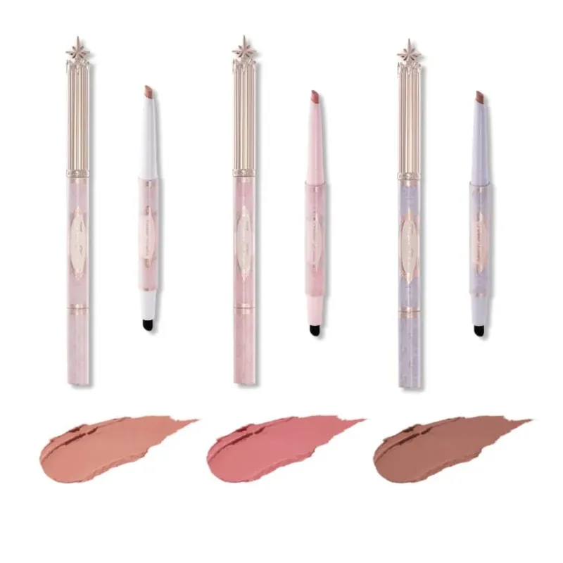 Flower Knows Knight Unicorn Makeup Gift Set Lipstick Blush Cloud Setting Powder Starlight Eyeshadow Cosmetics Kit Gift Box — image 7