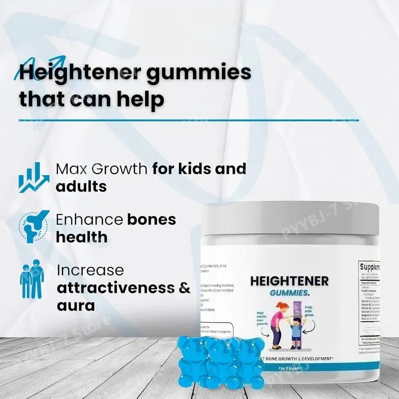 Bone Health Support Gummies 60 Count Daily Wellness Supplement for Kids Teens Adults General Nutrition & Lifestyle Support