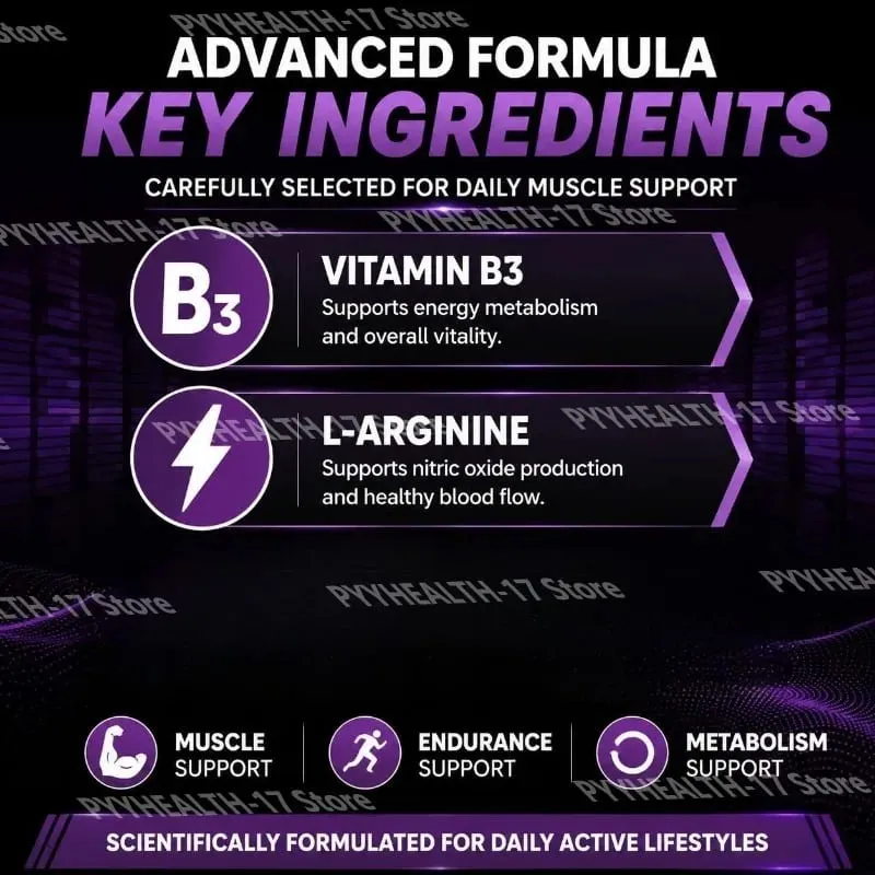 Spray muscular 191XT com vitamina B3 L-Arginina e extrato de Tribulus Terrestris para suporte muscular e resistência 30 ML