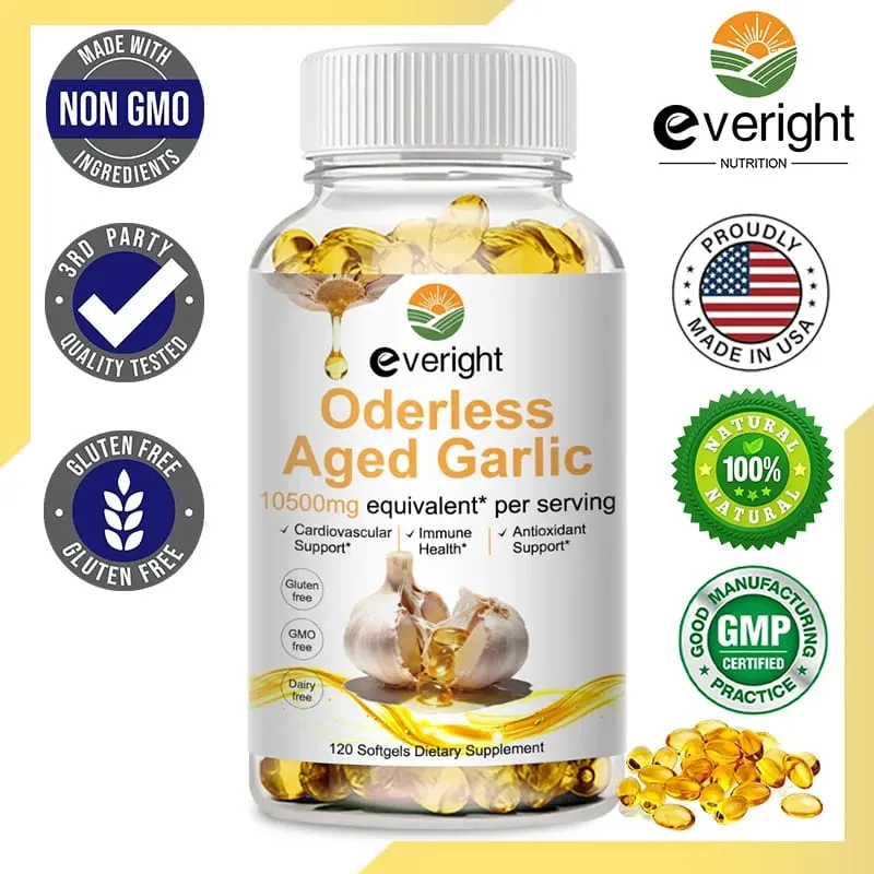 Aged Garlic Extract Capsules Odorless wi