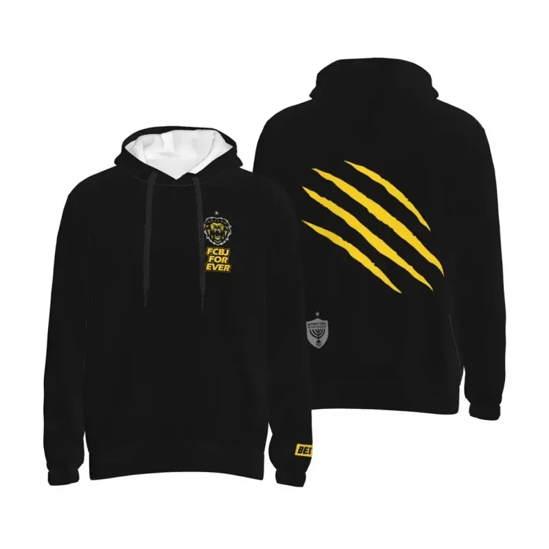 B-beitar FCBJ Jerusalem Men's Pullover Hoodie Casual Hooded Sweatshirt Best Hoodies Sportswear Tracksuit with Pocket — image 9