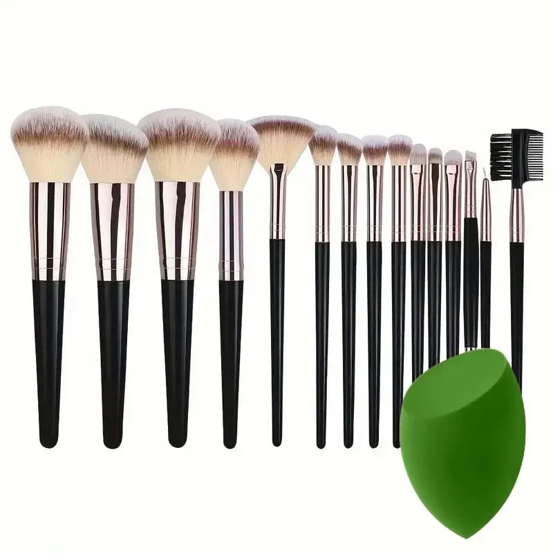Professional 3-20PCS Makeup Brushes Set Soft Fluffy Foundation Eyeshadow Concealer Blending Kabuki Women Beauty Tool