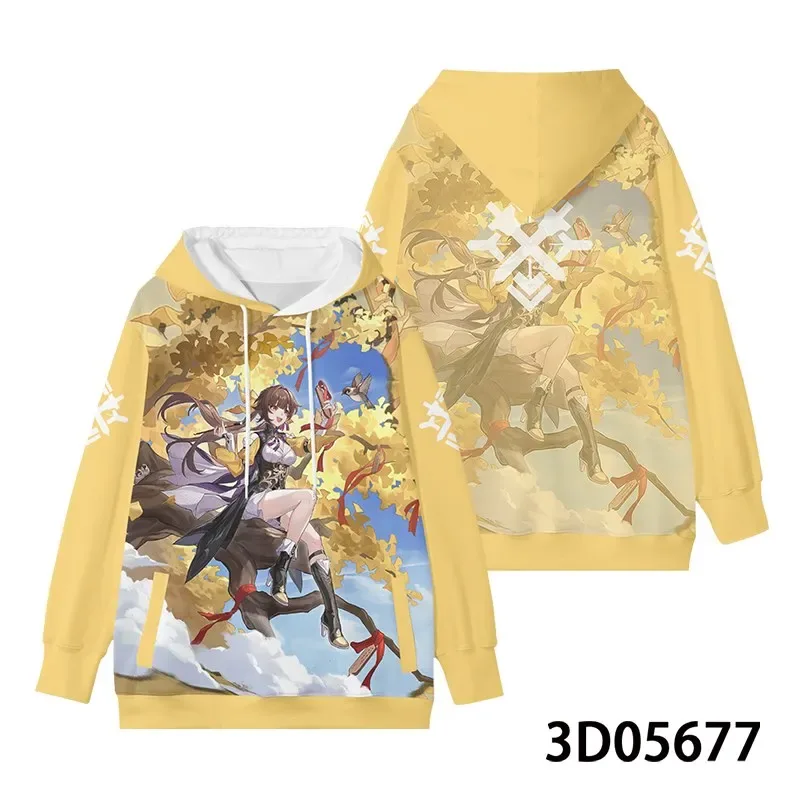 New Game Honkai: Star Rail All Role Playing Hoodies 3D Print Anime Sweatshirt Oversized Men Women Long Sleeve Tracksuit Pullover