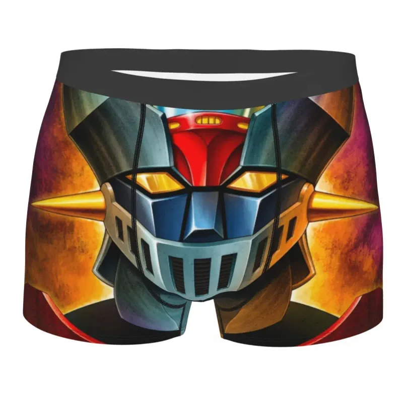 Custom Novelty Goldorak Ufo Robot Grendizer Boxers Shorts Panties Male Underpants Breathbale Briefs Underwear — image 24