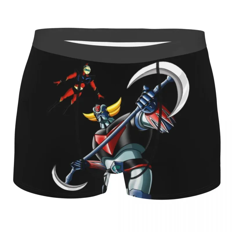 Custom Novelty Goldorak Ufo Robot Grendizer Boxers Shorts Panties Male Underpants Breathbale Briefs Underwear — image 33