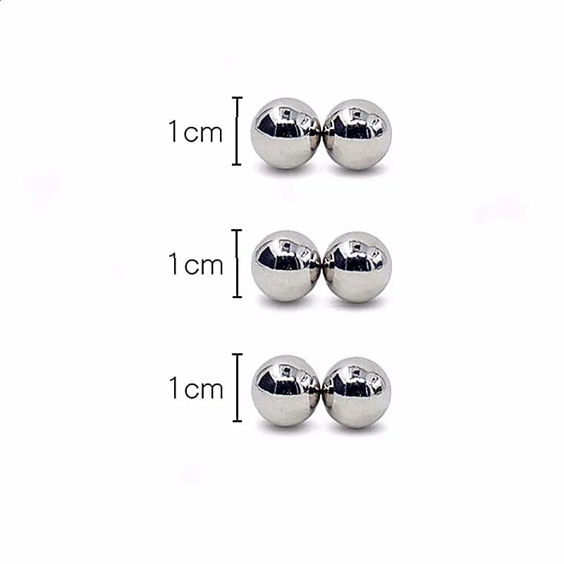 Ultra Powerful Magnetic Orbs Nipple Clamps BDSM Bondage Stimulator Clitoris Labia Nipple Creative Fidget Magnets Adult Sex Toys