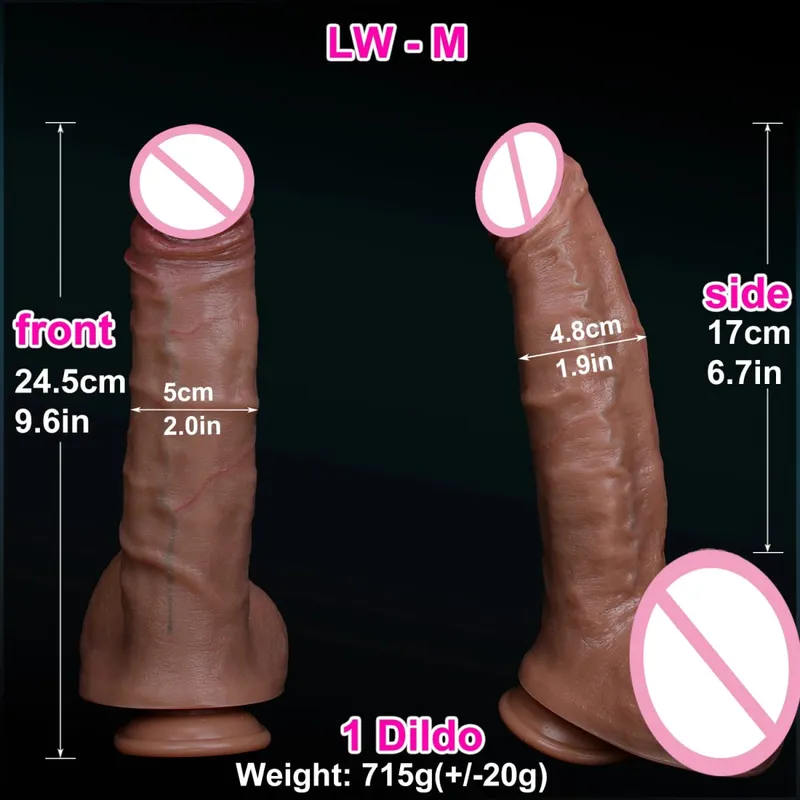 Realistic Veins Big Penis Skin Feel Soft Huge Dildo Double Silicone Masturbation Cock Woman Anal Sex Toy Suction Cup Small Dick