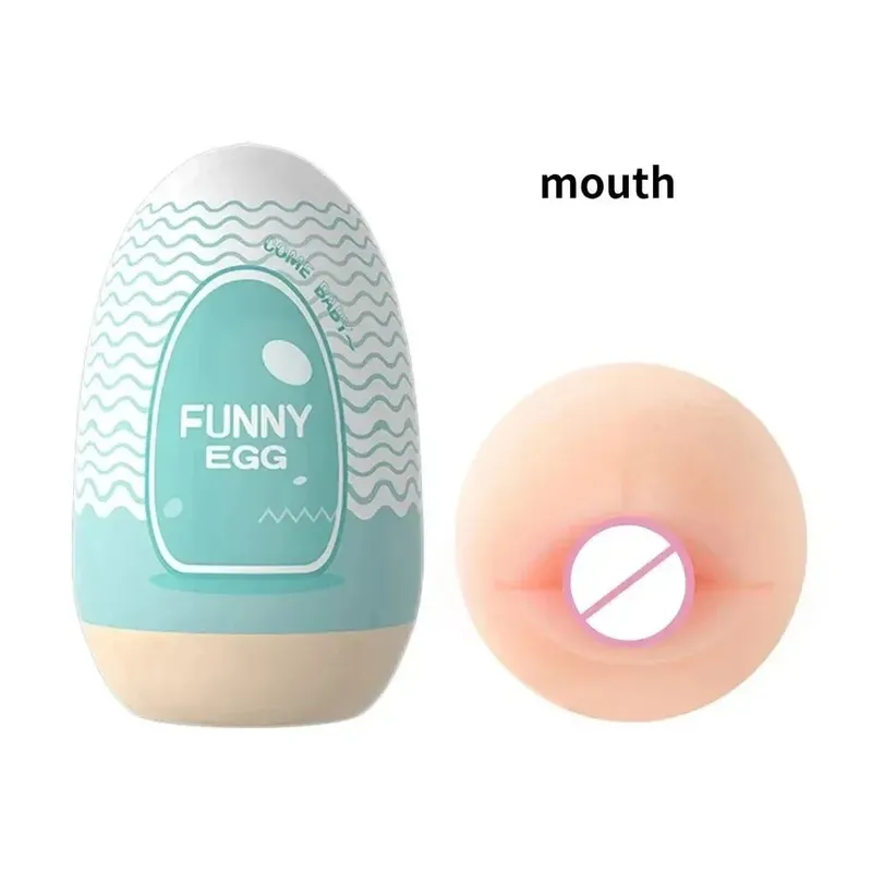 Laile Mini Masturbator Egg Portable Pocket Pussy for Men Disposable Male Sex Toy Cup — image 12
