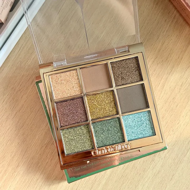 Značka Charlotte Nejnovější styl 9 barev Paleta očních stínů a Highgloss Repair Gemstone Disc Nature Easy to Color Kosmetika Tilbury — image 20