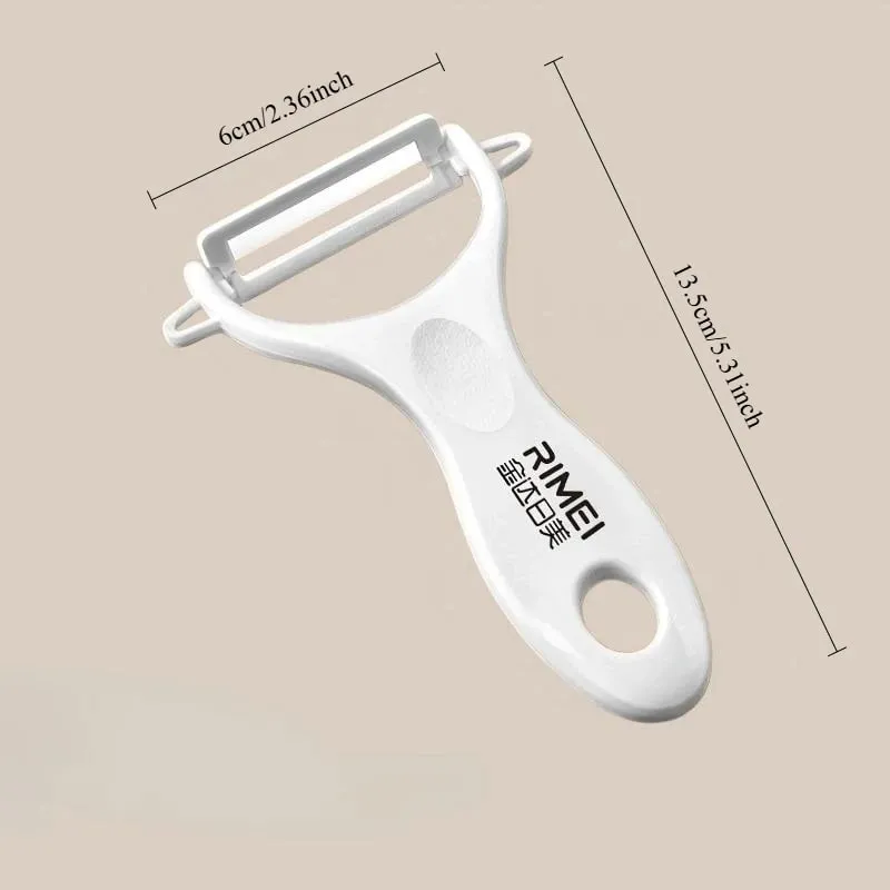 Ceramic Vegetable Peeler Household Kitchen Gadgets Multi-functional Peeler for Potatoes Carrots Cucumbers and Fruits