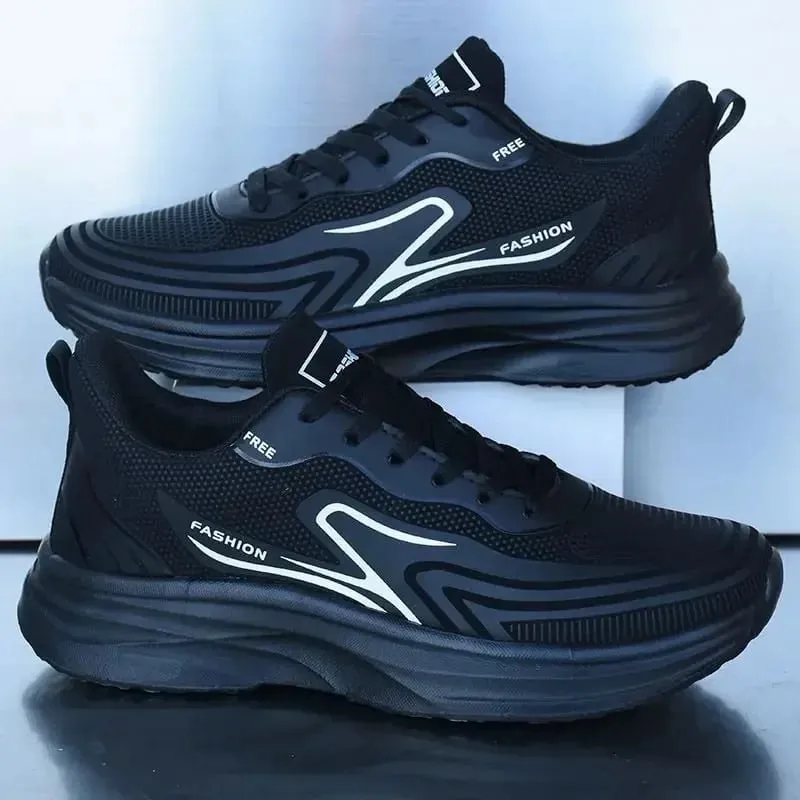 Men's Fashion Ultra-Light Waterproof Running Shoes Soft Sole Non-slip Durable Sneakers Outdoor Sport Shoes for Spring Autumn — image 6