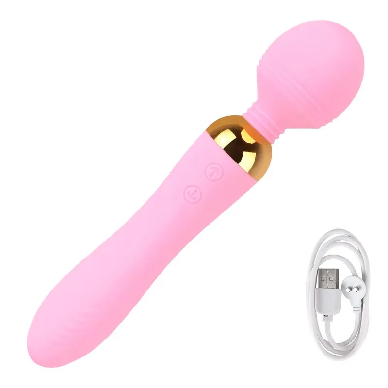 Magic Wand 2 Motor Vibrators For Women Nipple Vaginal Clit Stimulator Anal Plug Big Dildo Female Masturbator Sex Toys Men Erotic