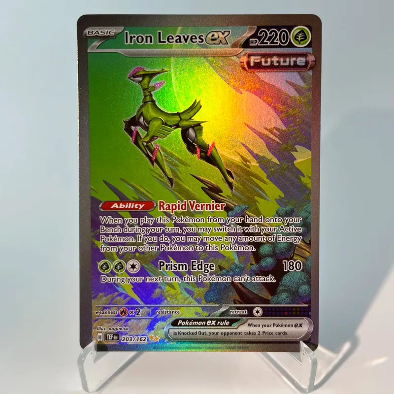 Pokémon 151 PKM Cards PTCG3-D Bulbasaur Squirt Rainbow Gengar ex Holographic Ex GX Rare Collection Battle Toys Gifts for Hobbies