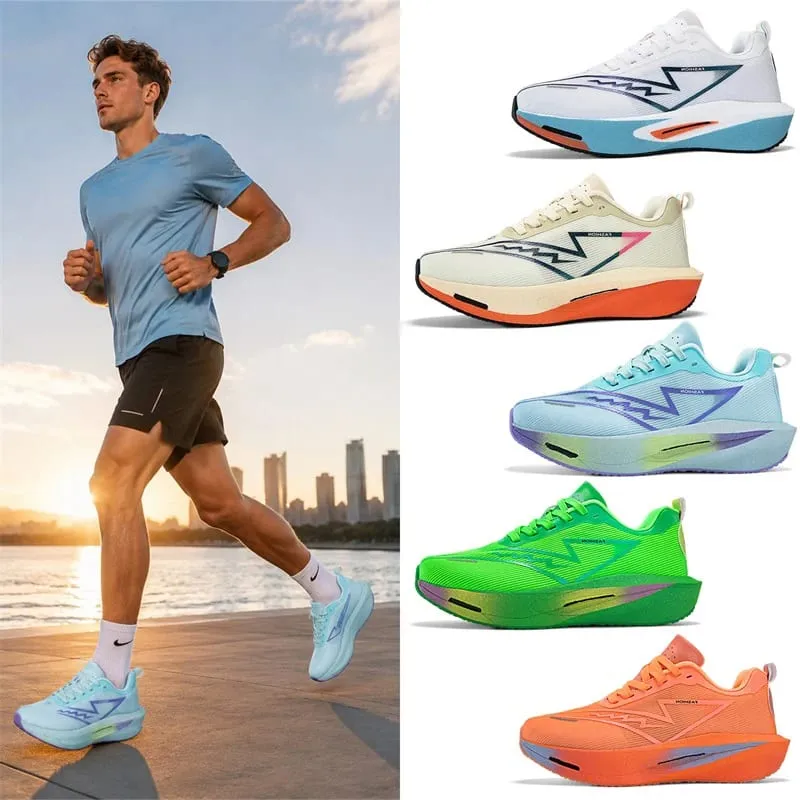 Marathon Men Running Shoes Carbon Board Speciality Sports Breathable Lightweight Women's Comfortable Athletic Chunta Sneakers