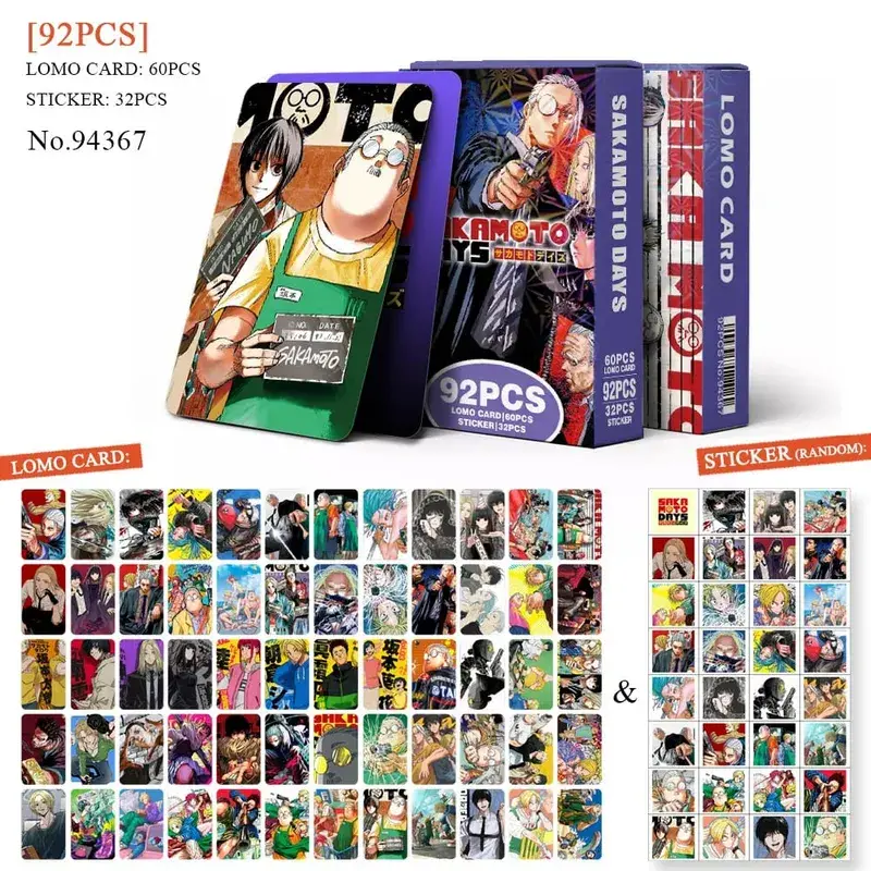 Anime Attack on Titan‌ Lomo Card Pohlednice Hračka Haikyuu Lékárnické deníky Honkai Star Rail Collection Karty s nálepkami Dárek