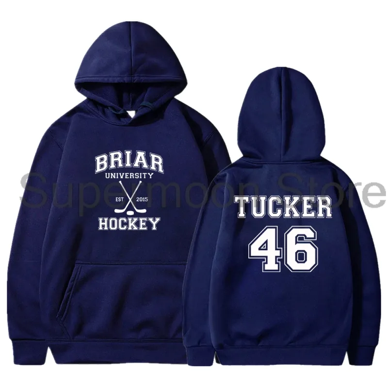 Off Campus Briar University Team Hoodie Unisex Long Sleeve Streetwear Women Men Hooded Sweatshirts