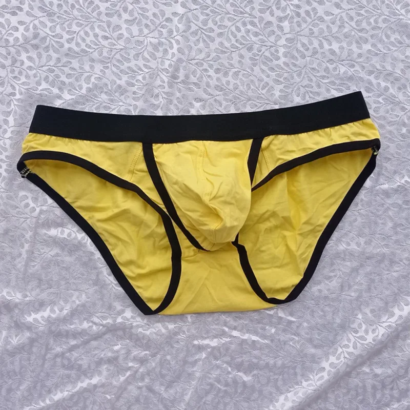 Gloednieuwe herenslips slipje ondergoed katoenmix elastische lage taille man M ~ 2XL zakje rekbare zomer alle seizoenen