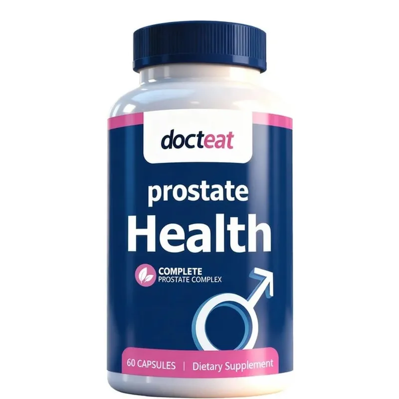 Docteat Prostate Health Capsules with Saw Palmetto Extract Pumpkin Seed Extract Stinging Nettle Root Extract 60 Capsules