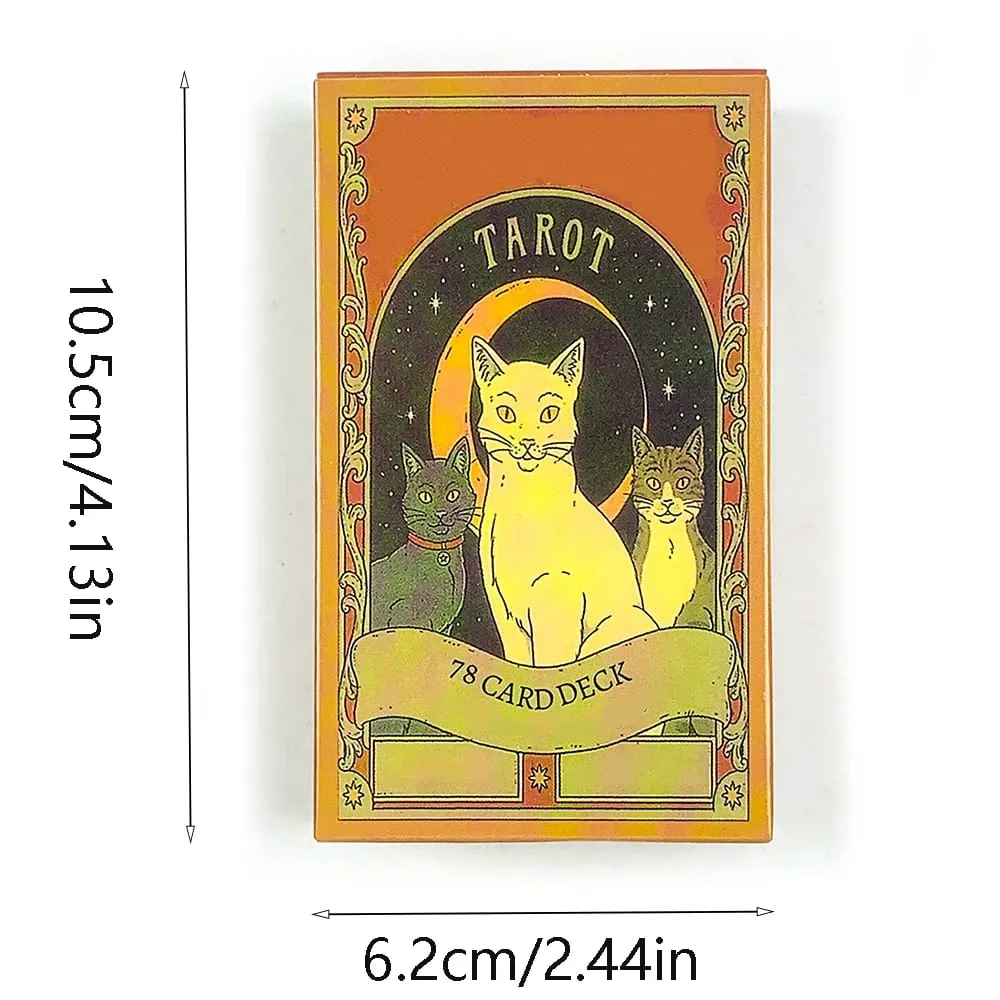 Cats Rule Earth Tarot Cards 78 Oracle Deck Unique Cards For Cat Lovers and Tarot Enthusiasts Perfect For Divination & Gift Givi — image 6