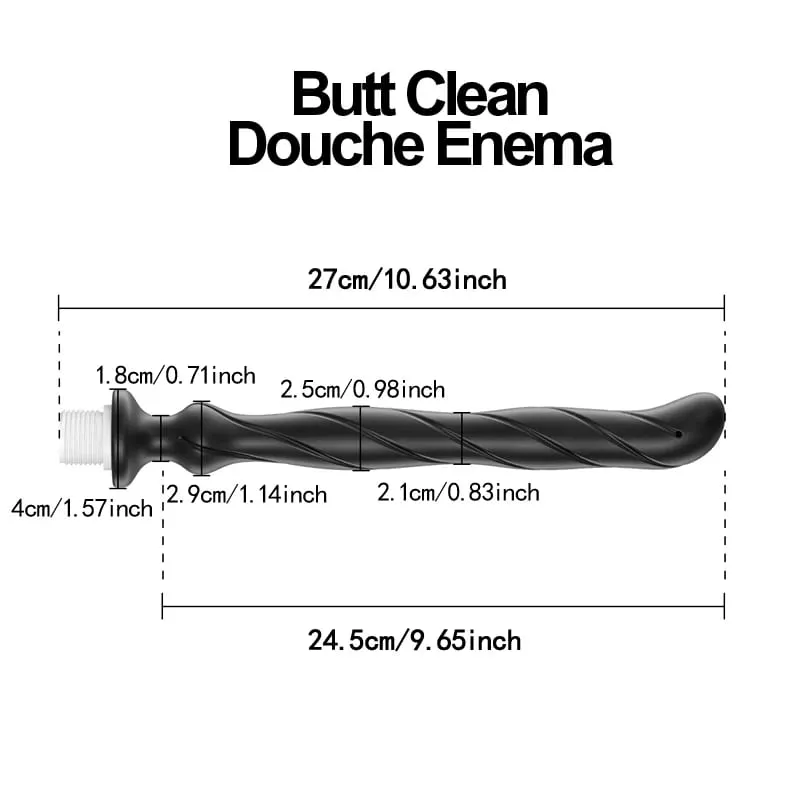 Silicone anal vaginal ducha butt plug multi-função enema plug-in chuveiro anal dilatadores adultos brinquedos sexuais adultos brinquedos sexuais