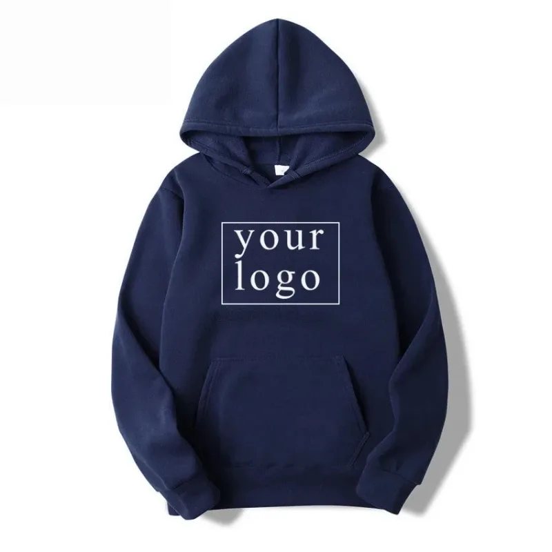 Din egen design Varumärkeslogotyp/bild Personlig anpassad var som helst Män Kvinnor DIY Luvtröjor Sweatshirt Casual Hoody Mode Nytt — image 10