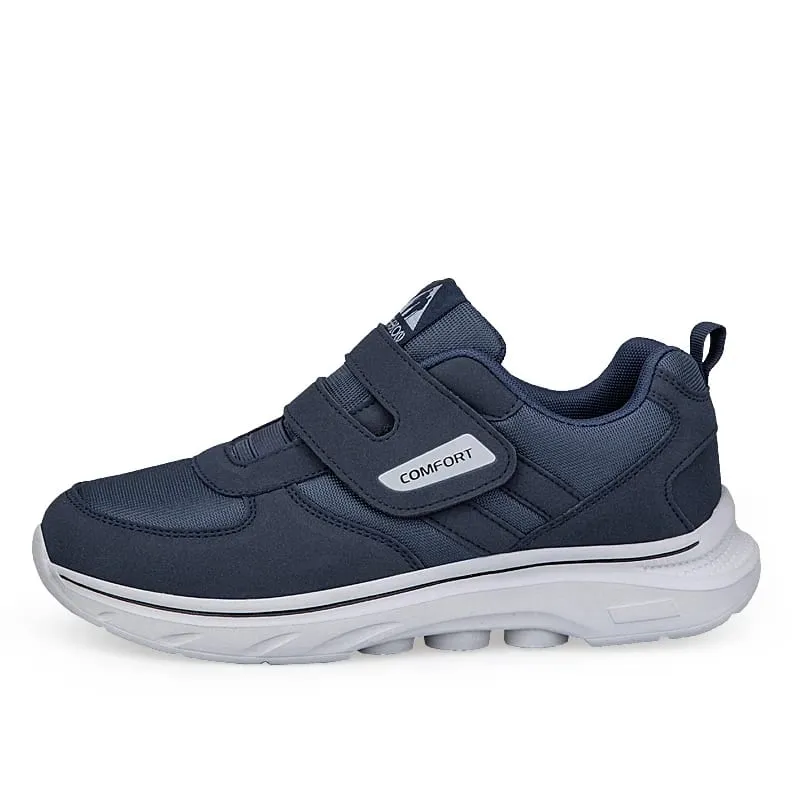 Men's Diabetic Shoes for Elder Orthopedics Feet Swollen Adjustable Walking Shoe Casual Sneakers Elderly Foot Pain Relief — image 7