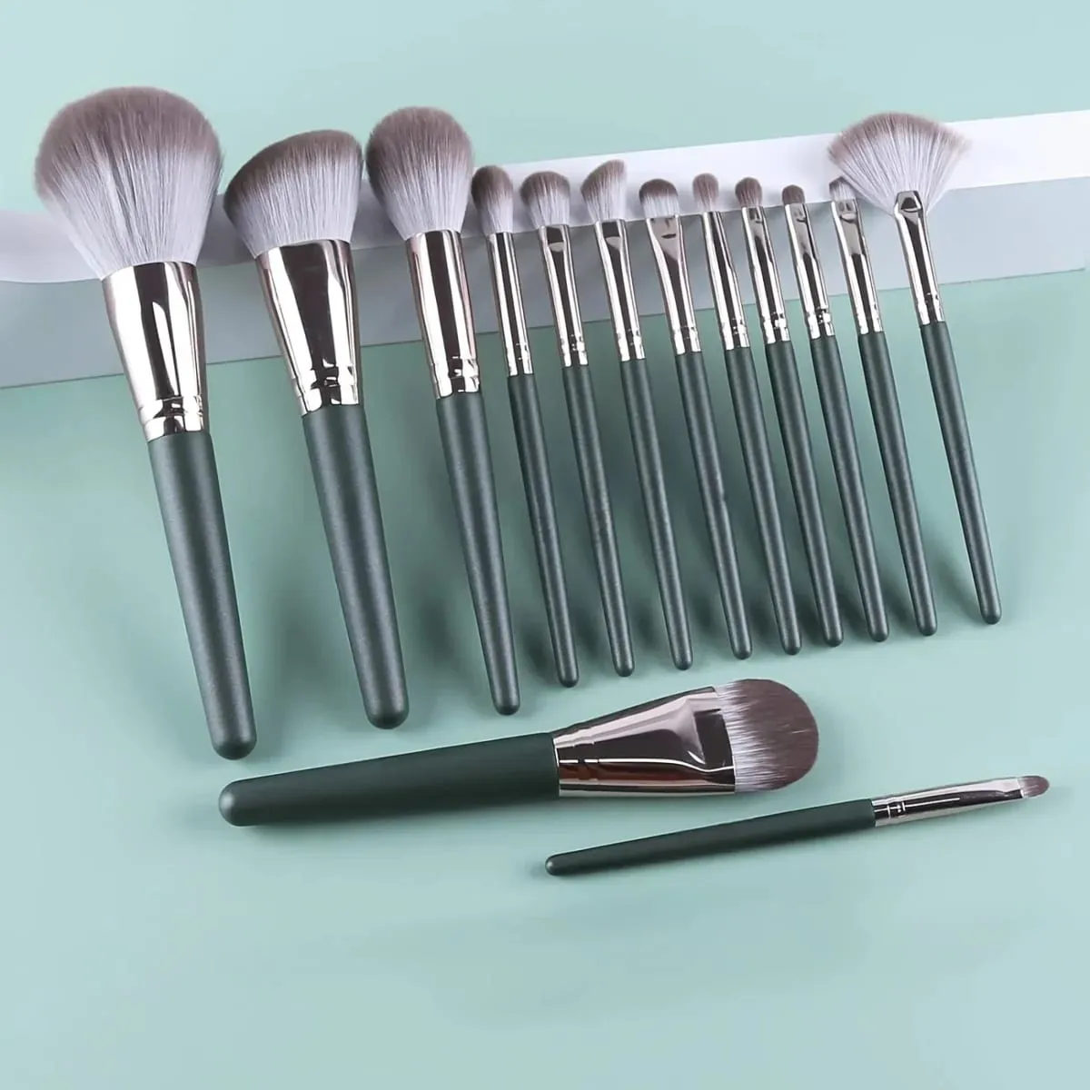 14PCS Makeup Brushes Set Soft Fluffy Professional Cosmetic Brushes for Foundation Powder Eyeshadow Blending Complete Beauty