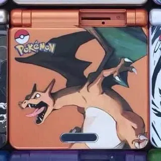 Pokémon Series GBA SP Shell - Charizard Rayquaza Gengar Replacement Console Limited Edition Case