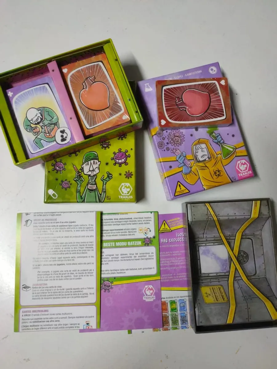 2026 Hot Selling Latest Virus Infected Card Game Card Interactive Toy Family Gathering Game Point. Card Game — image 10