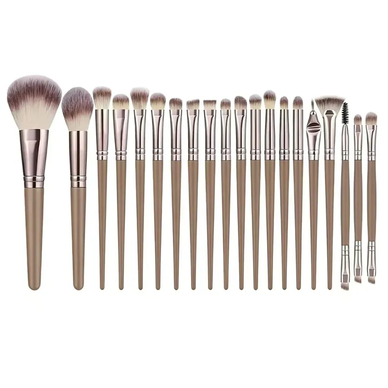 20Pcs Professional Makeup Brushes Set Soft Synthetic Hair Cosmetic Brush for Foundation Eyeshadow Eyebrow Eyeliner Blending Make — image 11