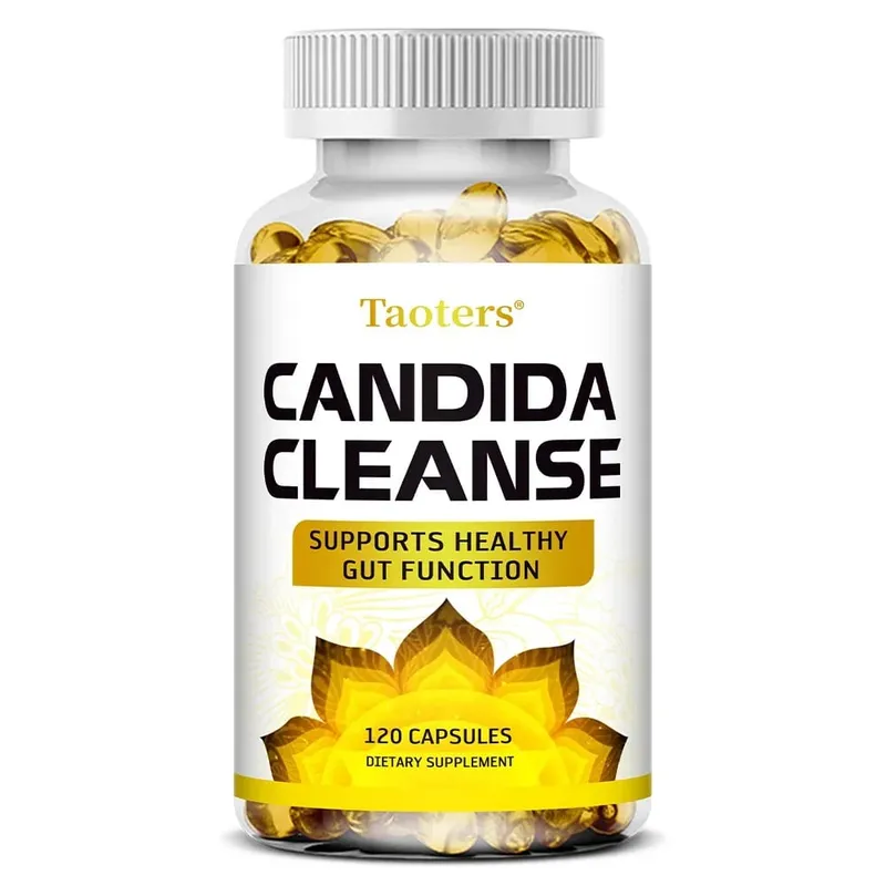 Candida Cleanse – Leber reinigend, entgiftend, unterstützt die Darmgesundheit, reinigt den Dickdarm und steigert die Energie, 120 Kapseln